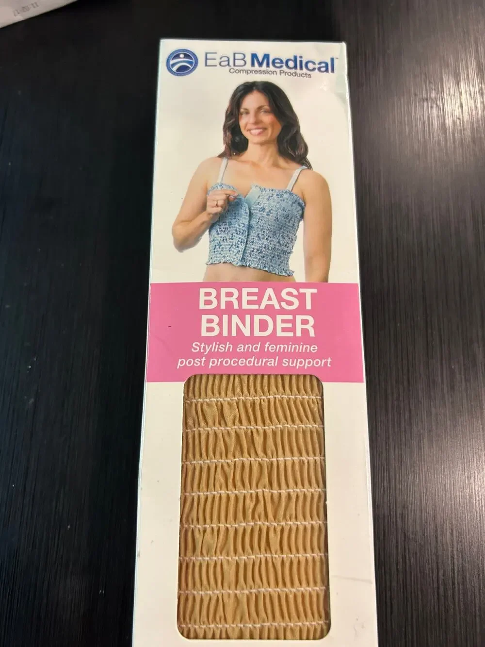 EaB Expand-A-Band Breast Binder Post Surgical Compression Medium M NEW SEALED